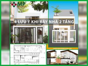 4 lưu ý bạn cần biết trước khi xây nhà 2 tầng
