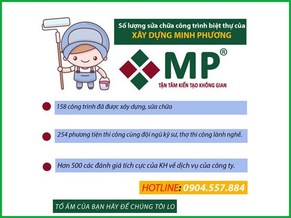 Công ty chuyên sửa chữa biệt thự