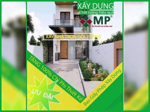 xây nhà trọn gói 2 tầng