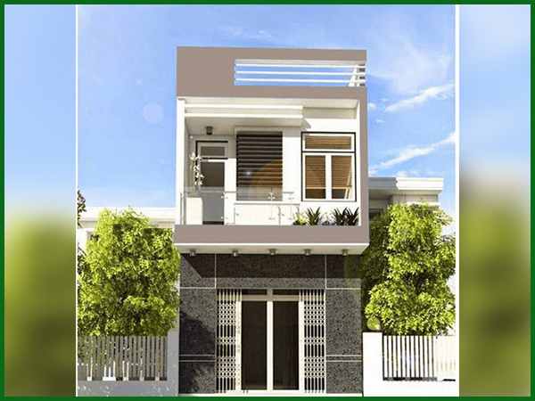 Chi phí thiết kế xây dựng nhà 2 tầng 60m2