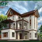 Chi phí thiết kế xây dựng nhà 3 tầng 120m2
