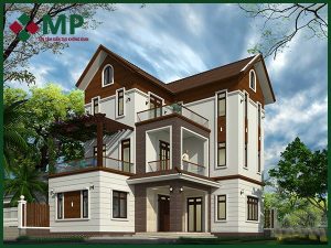 Chi phí thiết kế xây dựng nhà 3 tầng 120m2