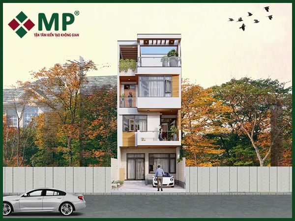 Chi phí thiết kế xây dựng nhà 4 tầng 70m2