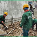 chi phí xây nhà phố 2 tầng 50m2