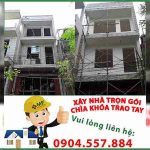 xây dựng nhà phố 3 tầng Tân Bình anh Hòa