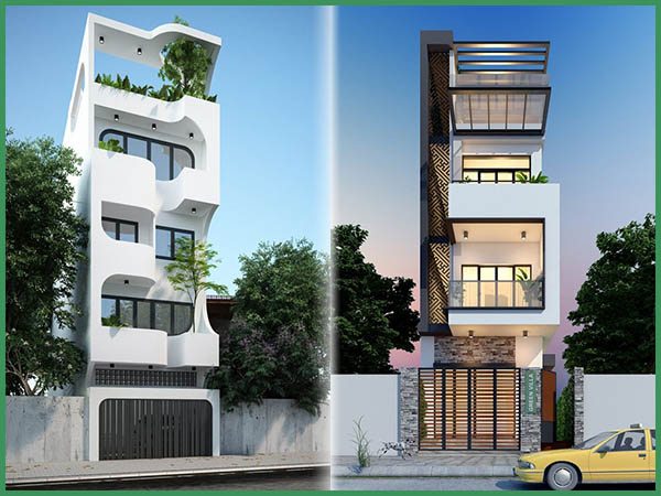 Báo giá chi phí xây nhà 5 tầng 90m2