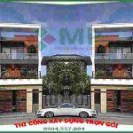 xây dựng nhà phố 3 tầng