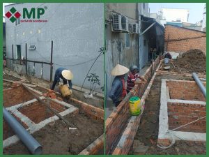 xây dựng nhà phố 2 tầng quận 12 anh Tú
