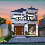 Chi phí xây nhà biệt thự 2 tầng 90m2