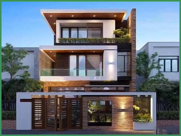 Chi phí xây nhà phố 2 tầng 80m2