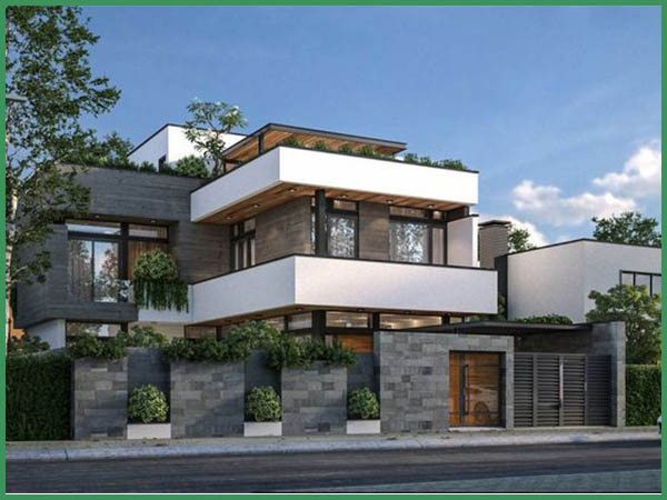 Chi phí xây nhà biệt thự 3 tầng 120m2