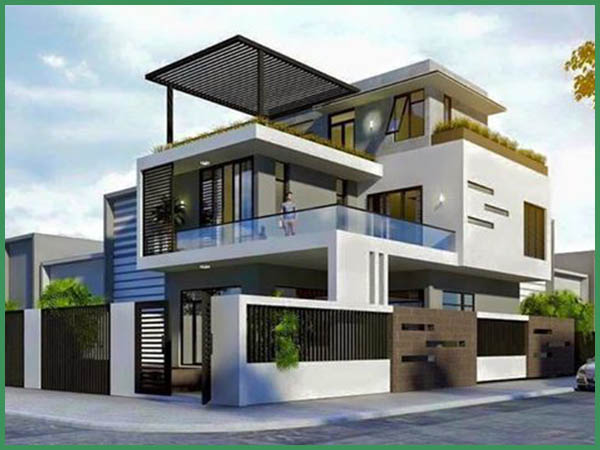 Đơn giá xây dựng nhà biệt thự 3 tầng 115m2