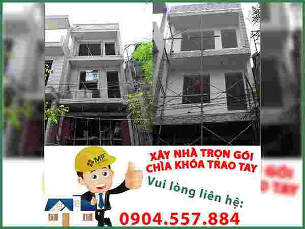 xây dựng nhà phố 3 tầng