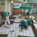 lắp đạt thép móng