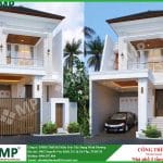 xây nhà phố trọn gói 2 tầng