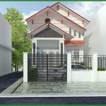 nhà cấp 4 mái thái