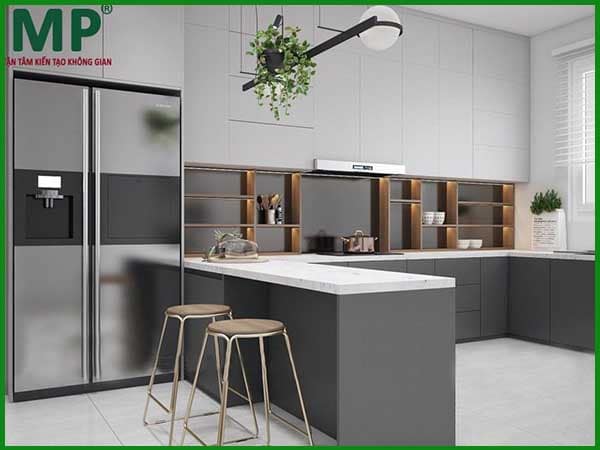 thiết kế phòng bếp