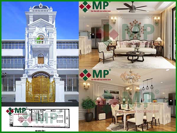 Xây trọn gói nhà phố 5x16
