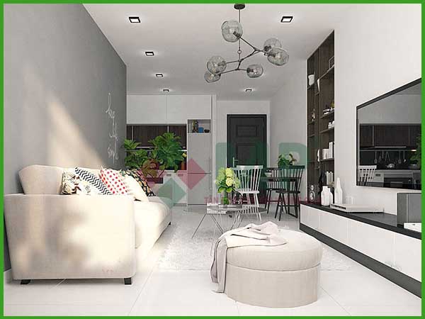 mẫu thiết kế phòng khách cao cấp 2021 tại tphcm