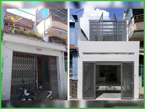 sửa chữa nhà phố 2 tầng tại sài gòn với chi phí cực rẻ