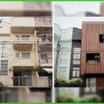 sửa chữa nhà phố 2 tầng xập xệ