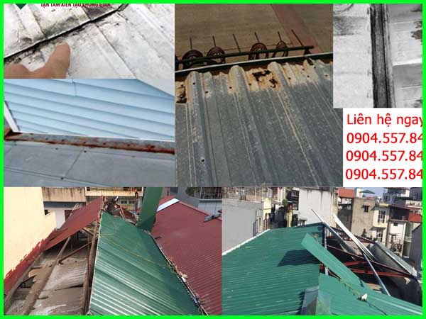 sửa nhà mái tôn giá rẻ