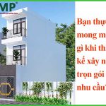 thiết kế xây nhà trọn gói theo nhu cầu
