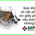 sửa nhà có phải xin phép không