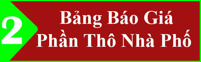 báo giá phần thô nhà phố
