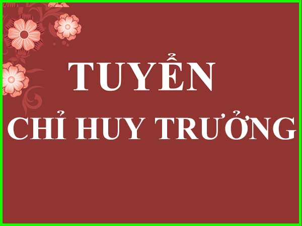 chỉ huy trưởng