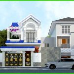 thiết kế biệt thự phố 2 tầng gò vấp