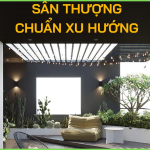 sân thượng chuẩn xu hướng