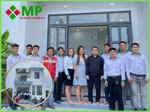 nhà 2 tầng anh Vinh tại Tiền Giang