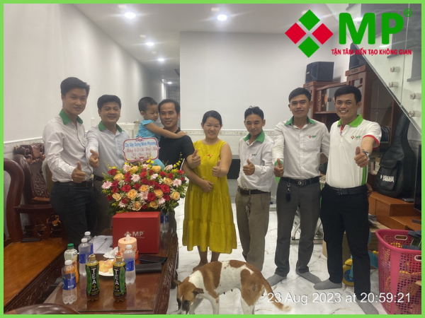 bàn giao nhà chị Mai Hóc Môn - TPHCM
