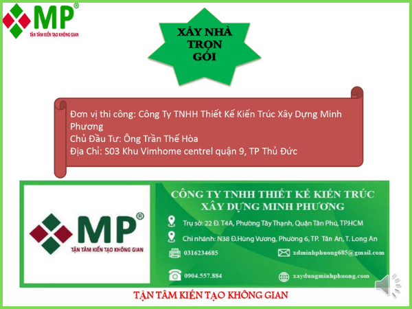 thi công xây nhà ông hòa