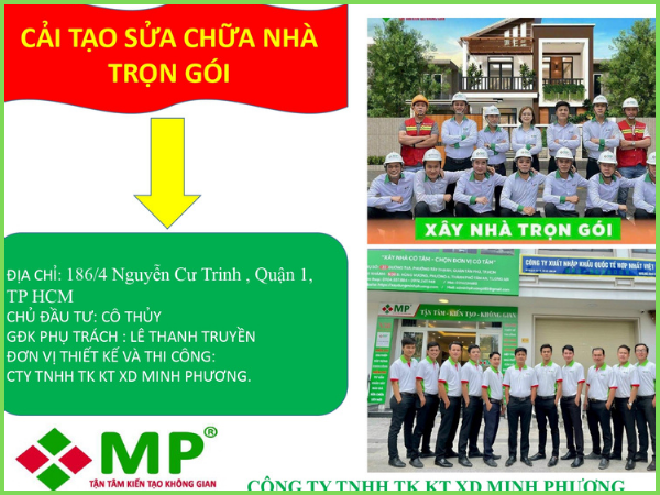 thi công sửa nhà cô thủy