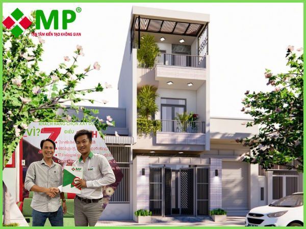 xây nhà trọn gói 3 tầng
