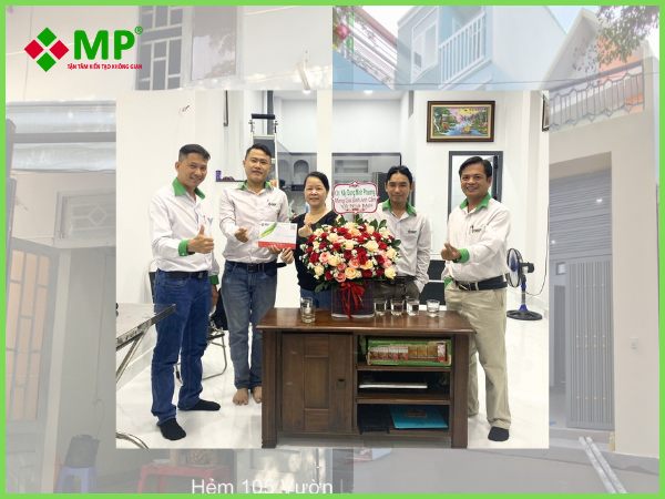 Bàn giao nhà cải tạo 2 tầng anh Cẩm quận 12