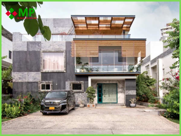biệt thự 3 tầng