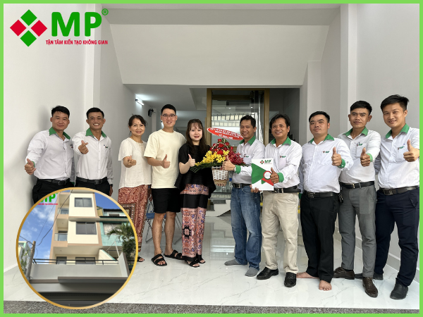 bàn giao nhà chị Duyên tại Phú Nhuận