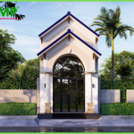 nhà mái thái 2 tầng