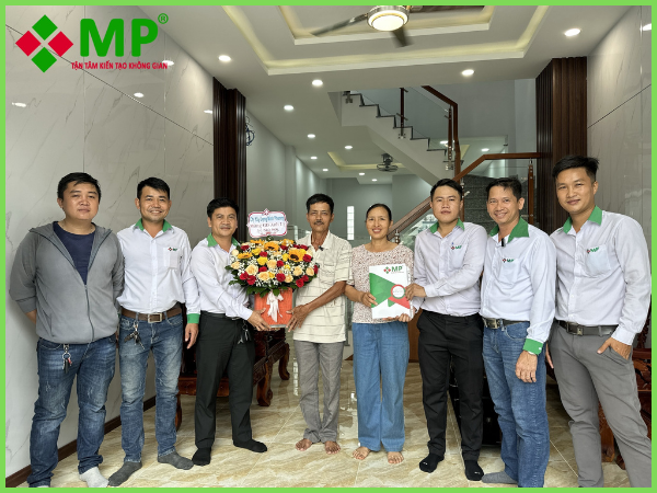 Bàn giao nhà anh Lý Hóc Môn