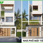 nhà phố mặt tiền 5m