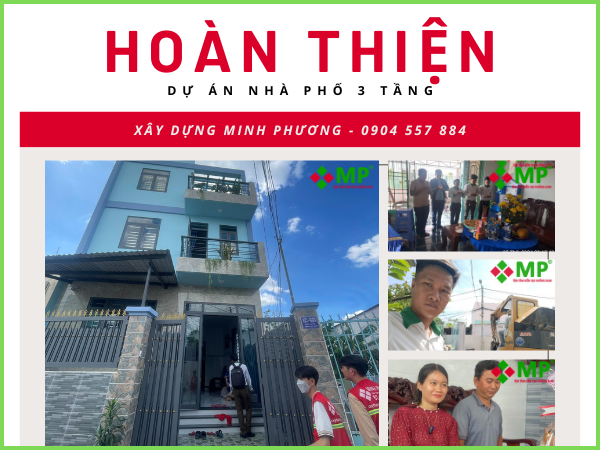xây dựng nhà phố 3 tầng