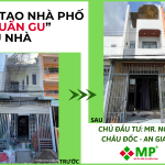 cải tạo nhà 1 trệt 1 lầu