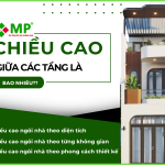chiều cao giữa các tầng