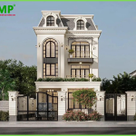 mặt tiền nhà phố tân cổ điển