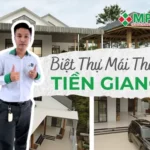 bàn giao biệt thự mái thái tiền giang