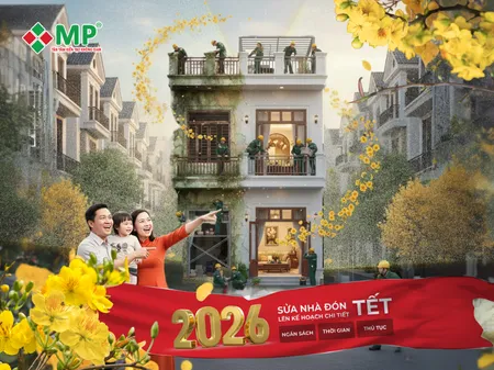 sửa nhà đón tết, lên kế hoach chi tiết từ bây giờ