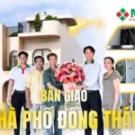 bàn giao xây nhà 1 trệt 1 lầu cao lãnh đồng tháp